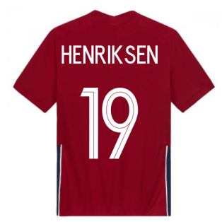 2020-2021 Norway Home Nike Football Shirt (Kids) (HENRIKSEN 19)