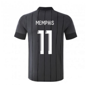 2020-2021 Olympique Lyon Adidas Away Football Shirt (MEMPHIS 11)