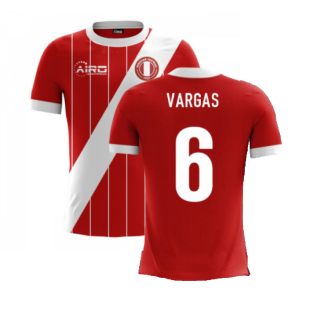 2022-2023 Peru Airo Concept Away Shirt (Vargas 6) - Kids