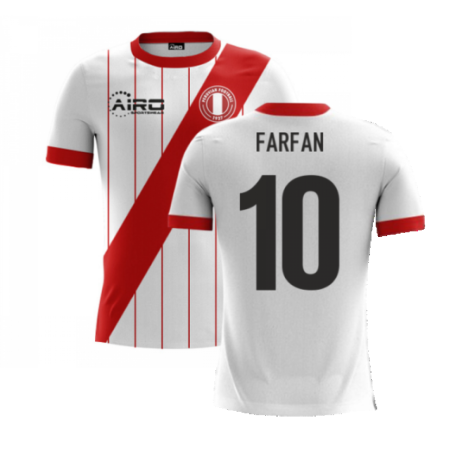 2023-2024 Peru Airo Concept Home Shirt (Farfan 10) - Kids