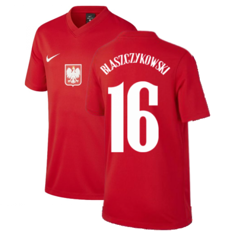2020-2021 Poland Away Supporters Jersey (Kids) (BLASZCZYKOWSKI 16)