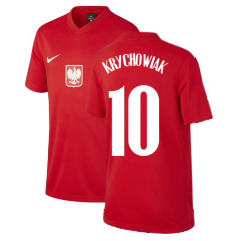 2020-2021 Poland Away Supporters Jersey (Kids) (KRYCHOWIAK 10)