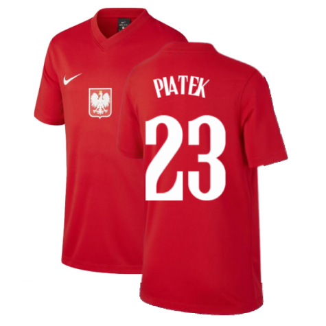2020-2021 Poland Away Supporters Jersey (Kids) (PIATEK 23)