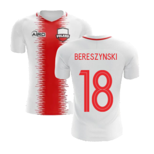 2023-2024 Poland Home Concept Football Shirt (Bereszynski 18)