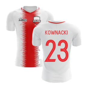 2023-2024 Poland Home Concept Football Shirt (Kownacki 23)