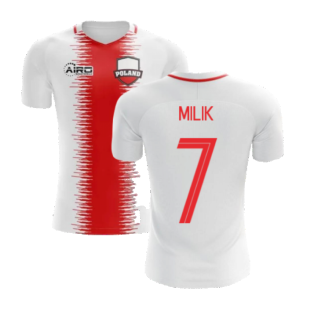 2023-2024 Poland Home Concept Football Shirt (Milik 7)
