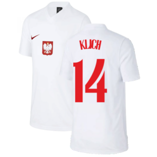 2020-2021 Poland Home Supporters Jersey - Kids (KLICH 14)