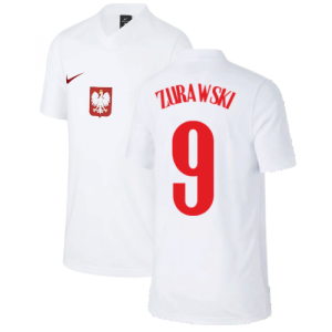 2020-2021 Poland Home Supporters Jersey - Kids (ZURAWSKI 9)