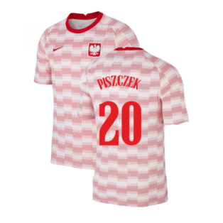 2020-2021 Poland Nike Pre-Match Training Shirt (White) (PISZCZEK 20)