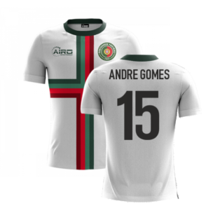 No21 Andre Gomes Away Long Sleeves Jersey