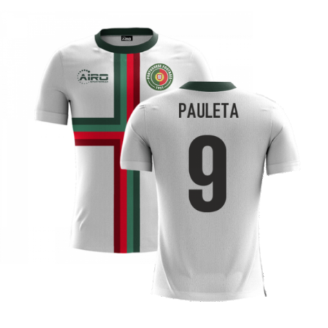 2023-2024 Portugal Airo Concept Away Shirt (Pauleta 9)