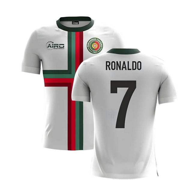 2025-2026 Portugal Airo Concept Away Shirt (Ronaldo 7) - Kids