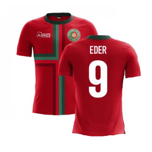 2025-2026 Portugal Airo Concept Home Shirt (Eder 9) - Kids