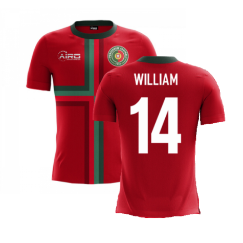 2023-2024 Portugal Airo Concept Home Shirt (William 14)