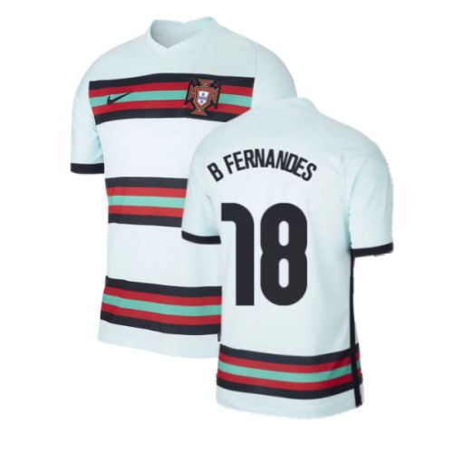 2020-2021 Portugal Away Nike Football Shirt (B.Fernandes 8)