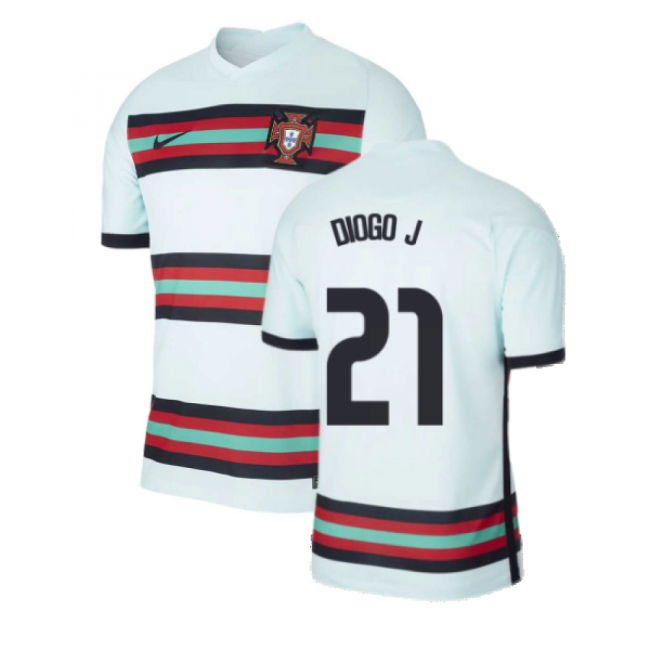 2020-2021 Portugal Away Nike Football Shirt (DIOGO J. 21)
