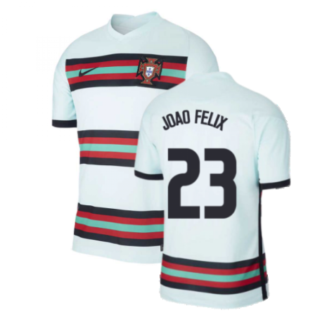 2020-2021 Portugal Away Nike Football Shirt (Joao Felix 23)