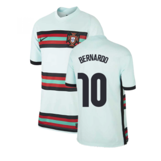2020-2021 Portugal Away Nike Football Shirt (Kids) (Bernardo 10)