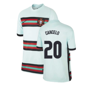 2020-2021 Portugal Away Nike Football Shirt (Kids) (Cancelo 20)