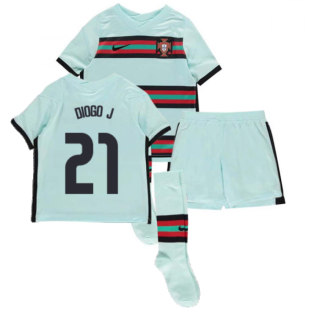 2020-2021 Portugal Away Nike Mini Kit (DIOGO J 21)