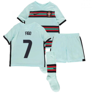 2020-2021 Portugal Away Nike Mini Kit (FIGO 7)