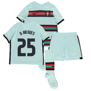 2020-2021 Portugal Away Nike Mini Kit (N MENDES 25)