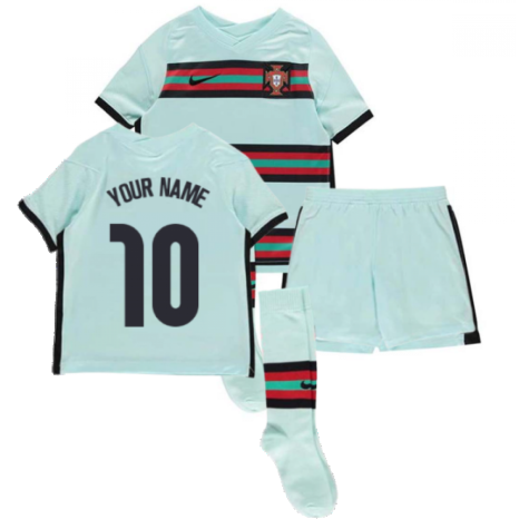 2020-2021 Portugal Away Nike Mini Kit (Your Name)