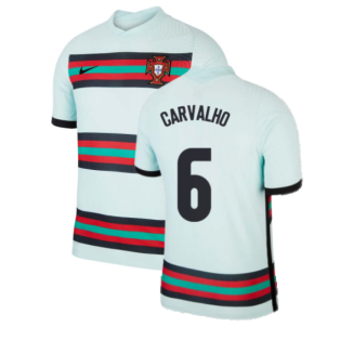 2020-2021 Portugal Away Nike Vapor Match Shirt (CARVALHO 6)