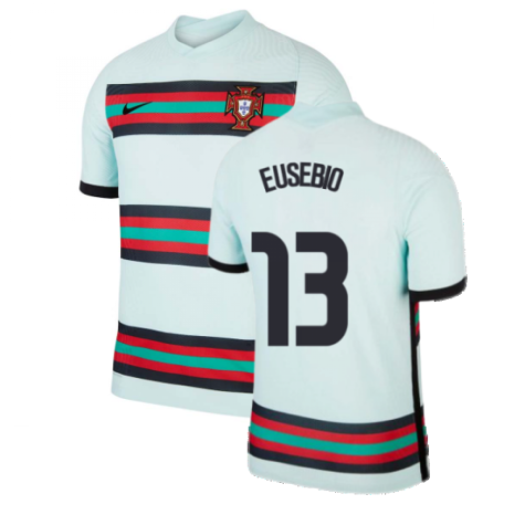 2020-2021 Portugal Away Nike Vapor Match Shirt (EUSEBIO 13)