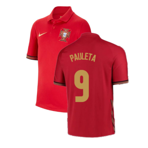 2020-2021 Portugal Home Nike Shirt (Kids) (PAULETA 9)