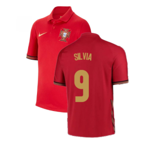 2020-2021 Portugal Home Nike Shirt (Kids) (SILVIA 9)
