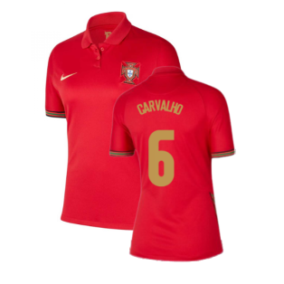2020-2021 Portugal Home Nike Womens Shirt (CARVALHO 6)