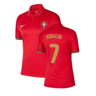 2020-2021 Portugal Home Nike Womens Shirt (RONALDO 7)