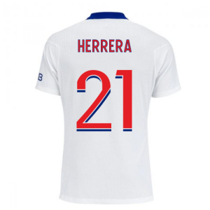 2020-2021 PSG Authentic Vapor Match Away Nike Shirt (HERRERA 21)