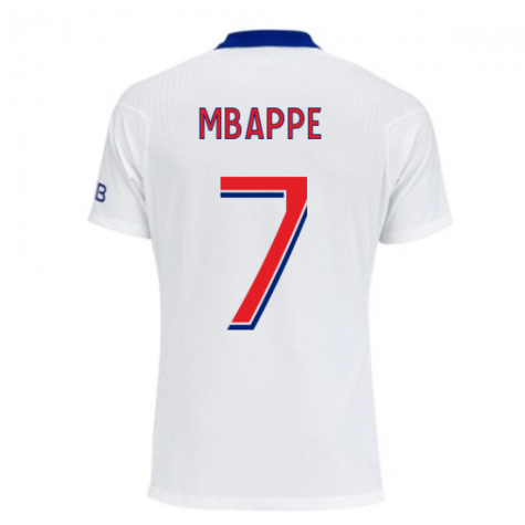 2020-2021 PSG Authentic Vapor Match Away Nike Shirt (MBAPPE 7)