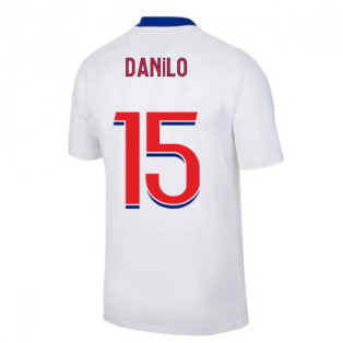 2020-2021 PSG Away Nike Football Shirt (DANILO 15)