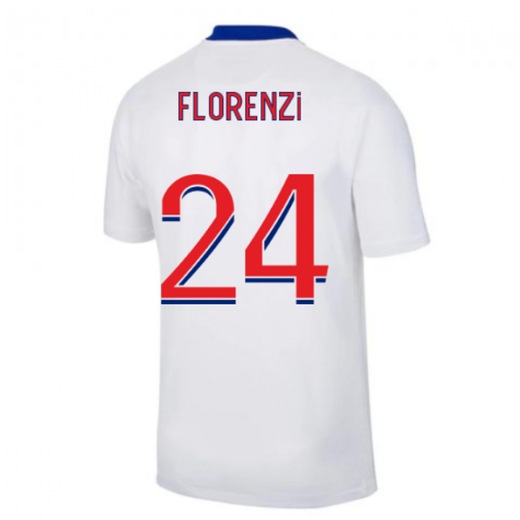 2020-2021 PSG Away Nike Football Shirt (FLORENZI 24)
