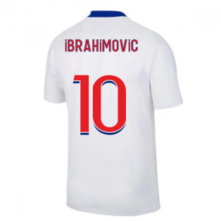 2020-2021 PSG Away Nike Football Shirt (IBRAHIMOVIC 10)