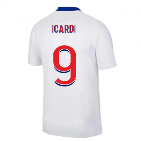 2020-2021 PSG Away Nike Football Shirt (ICARDI 9)