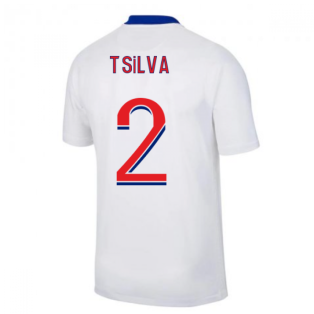 2020-2021 PSG Away Nike Football Shirt (T.SILVA 2)
