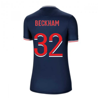 2020-2021 PSG Home Nike Womens Football Shirt (BECKHAM 32)