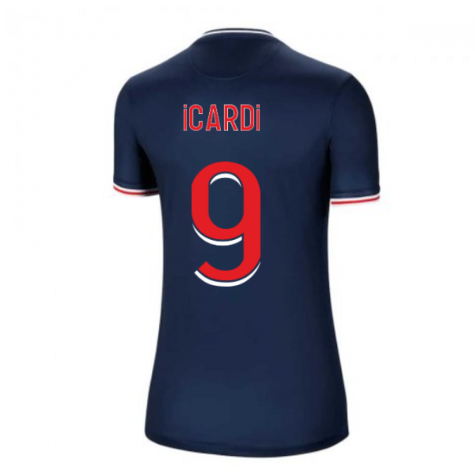 2020-2021 PSG Home Nike Womens Football Shirt (ICARDI 9)