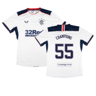 2020-2021 Rangers Away Shirt (Champions 55)