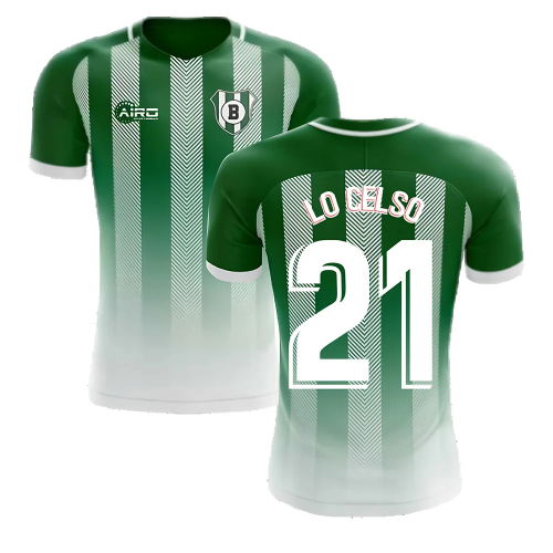 2020-2021 Real Betis Home Concept Football Shirt (Lo Celso 21) - Kids