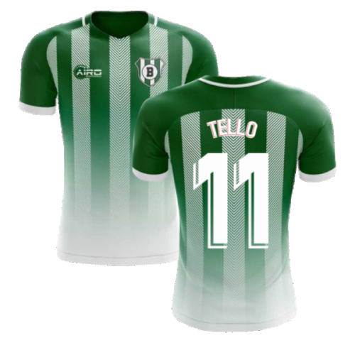 2025-2026 Real Betis Home Concept Football Shirt (Tello 11)  2025-2026 Real Betis Home Concept Football Shirt (Tello 11)
