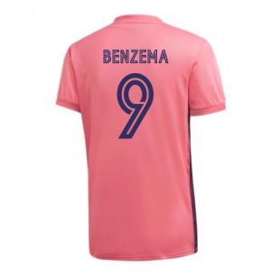 2020-2021 Real Madrid Adidas Away Football Shirt (BENZEMA 9)