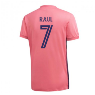 2020-2021 Real Madrid Adidas Away Football Shirt (RAUL 7)