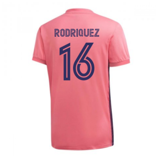 2020-2021 Real Madrid Adidas Away Football Shirt (RODRIQUEZ 16)