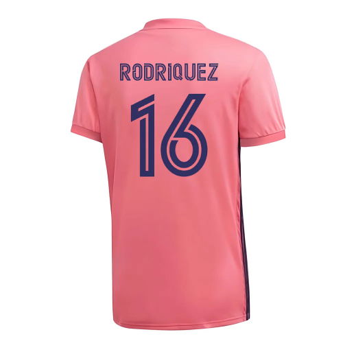 2020-2021 Real Madrid Adidas Away Football Shirt (RODRIGUEZ 16) 2020-2021 Real Madrid Adidas Away Football Shirt (RODRIGUEZ 16)