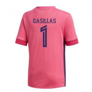 2020-2021 Real Madrid Adidas Away Shirt (Kids) (CASILLAS 1)